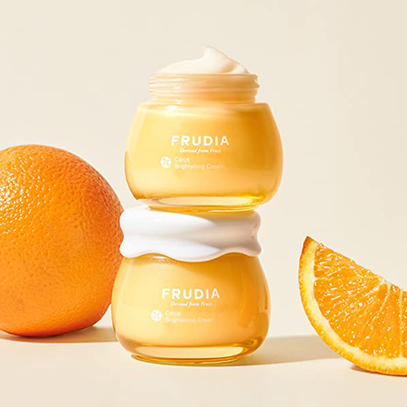 Frudia - Citrus Brightening Cream - Krem Rozświetlający do Twarzy z Witaminą С - 55g